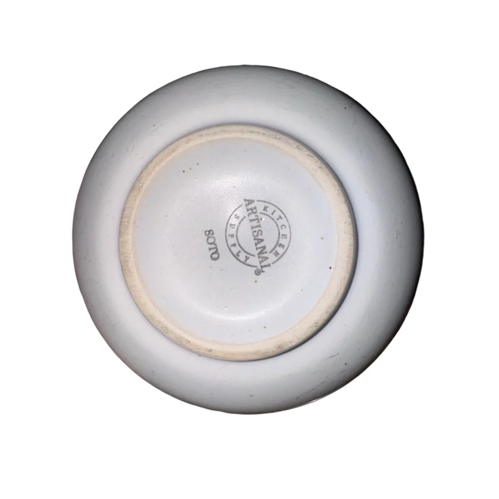 Artisanal Soto Kitchen Dinnerware Bowls Brown /White price for both